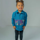 Obsidian Blue Mini Quarter Zip