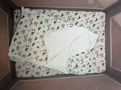 We Flock Together 2.5 Tog Quilted Blanket