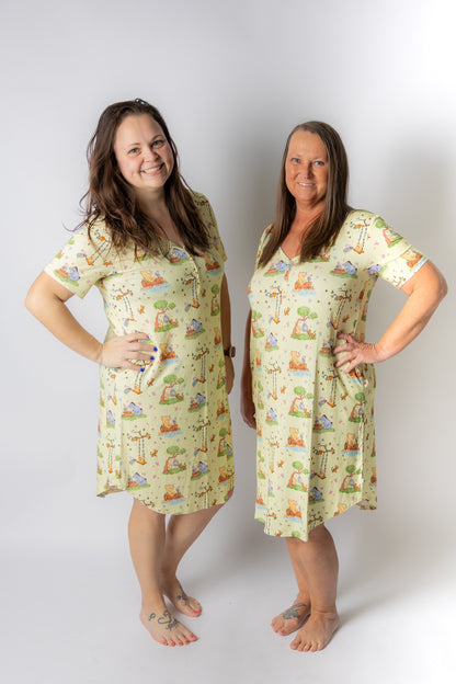 Oh Bother, Its Spring Women's Nightgown