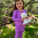 Lavender Charm 2 Piece Pajama Set