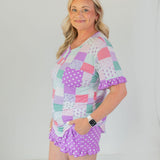 Darling Patchwork Women's Pajamas