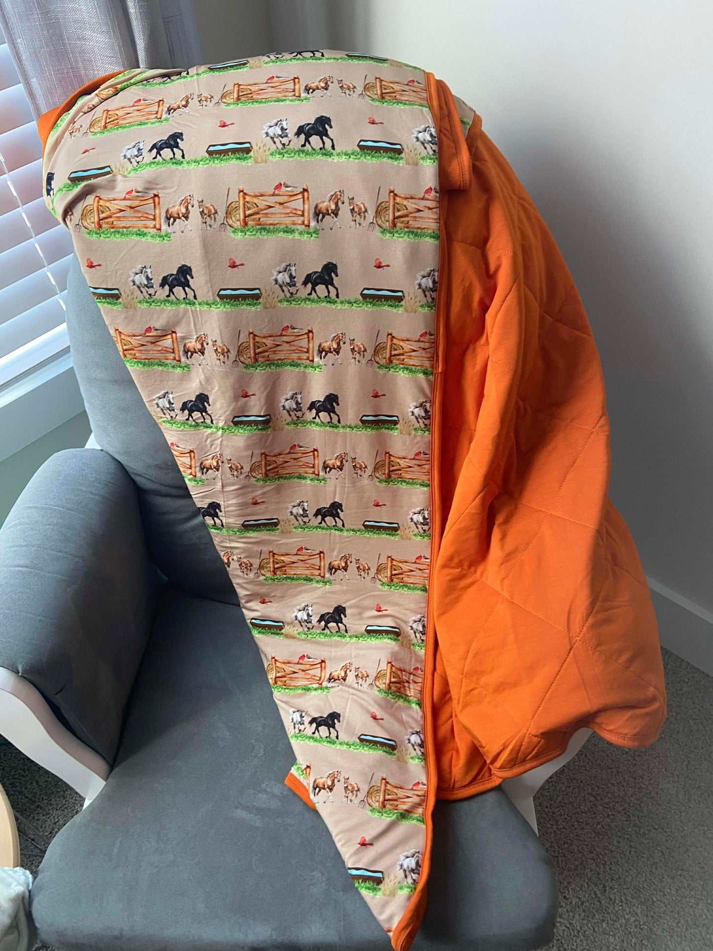 Pasture Pals 2.5 Tog Quilted Blanket