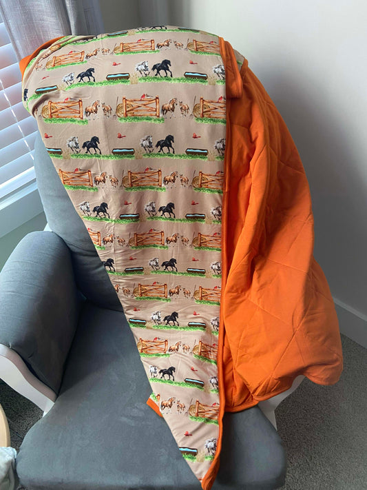 Pasture Pals 2.5 Tog Quilted Blanket