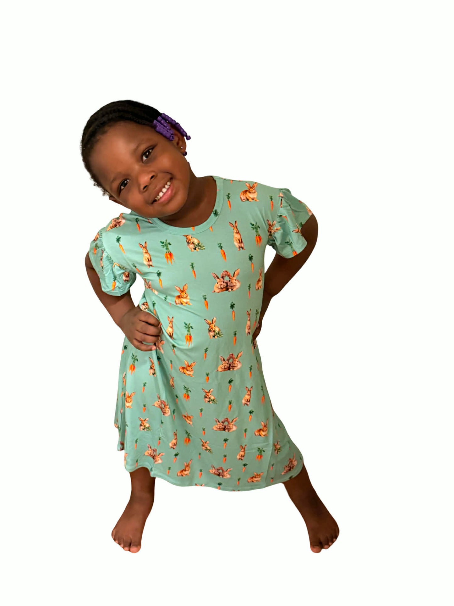 Bunny Tails and Carrot Trails Children's Gown