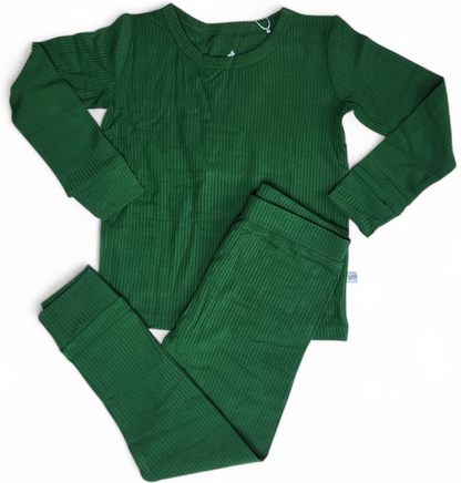 Hunter Ribbed 2 Piece Pajama Set