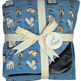 God Says I Am 2 Layer Bamboo Plush Toddler Blanket