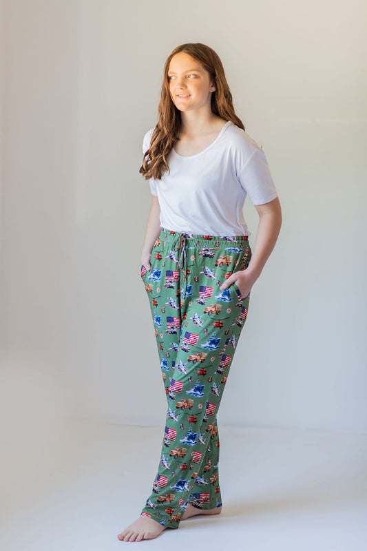 Mission United Unisex Lounge Pant (wide leg style)