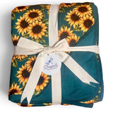 Juniper Sunflower Meadow 2.5 Tog Quilted Blanket