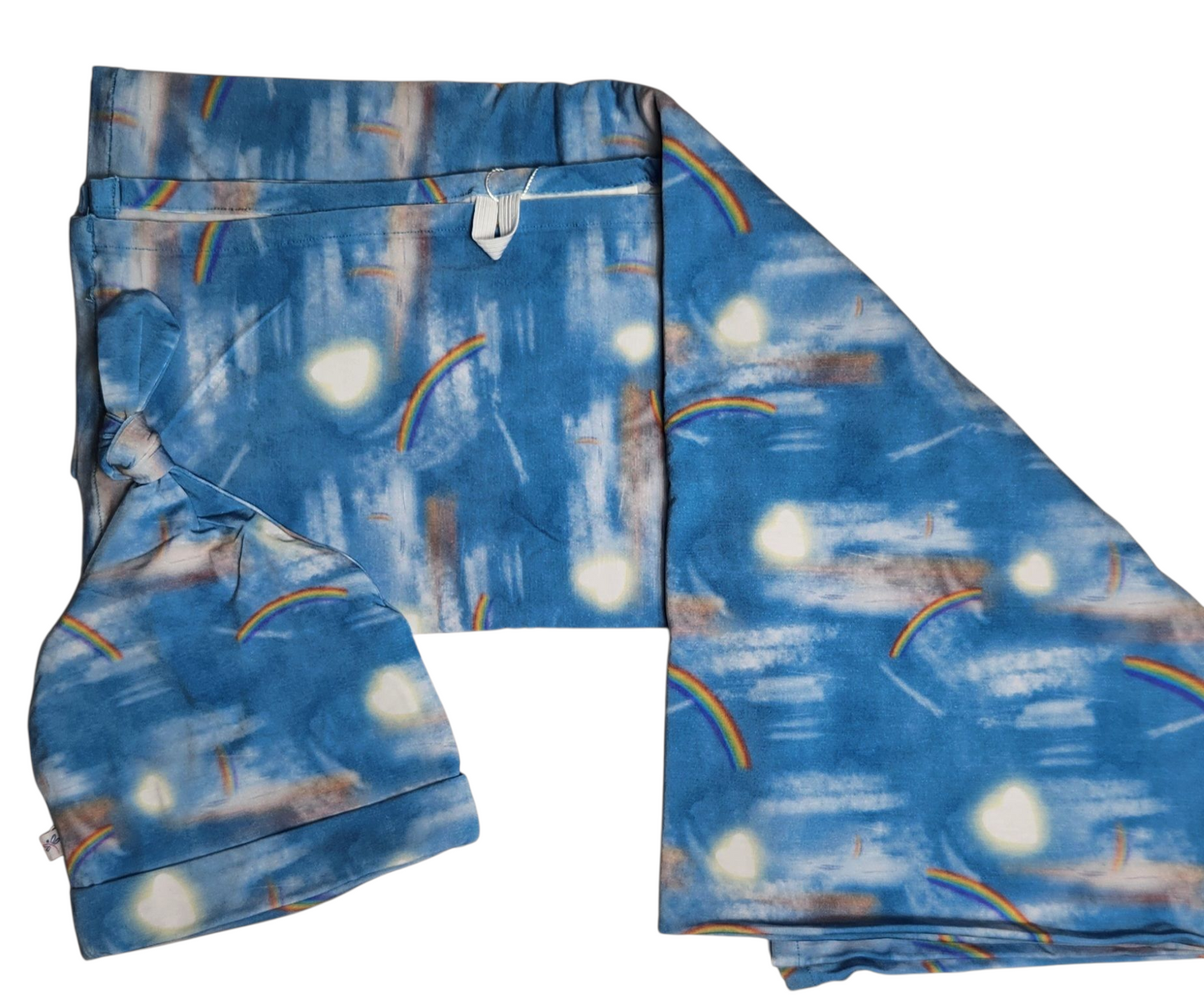 Signs of Hope Swaddle and Hat Set