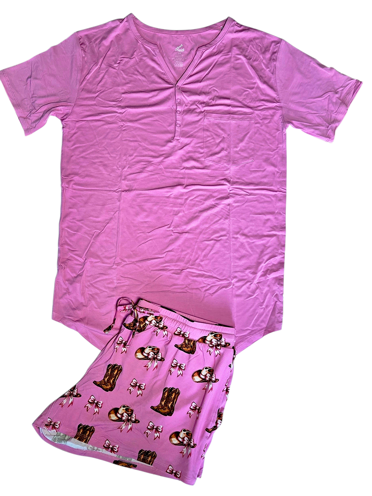 Boots and Bow Women's Pajamas