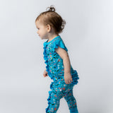 Wildflower Dreams Ruffle Sleeve Romper