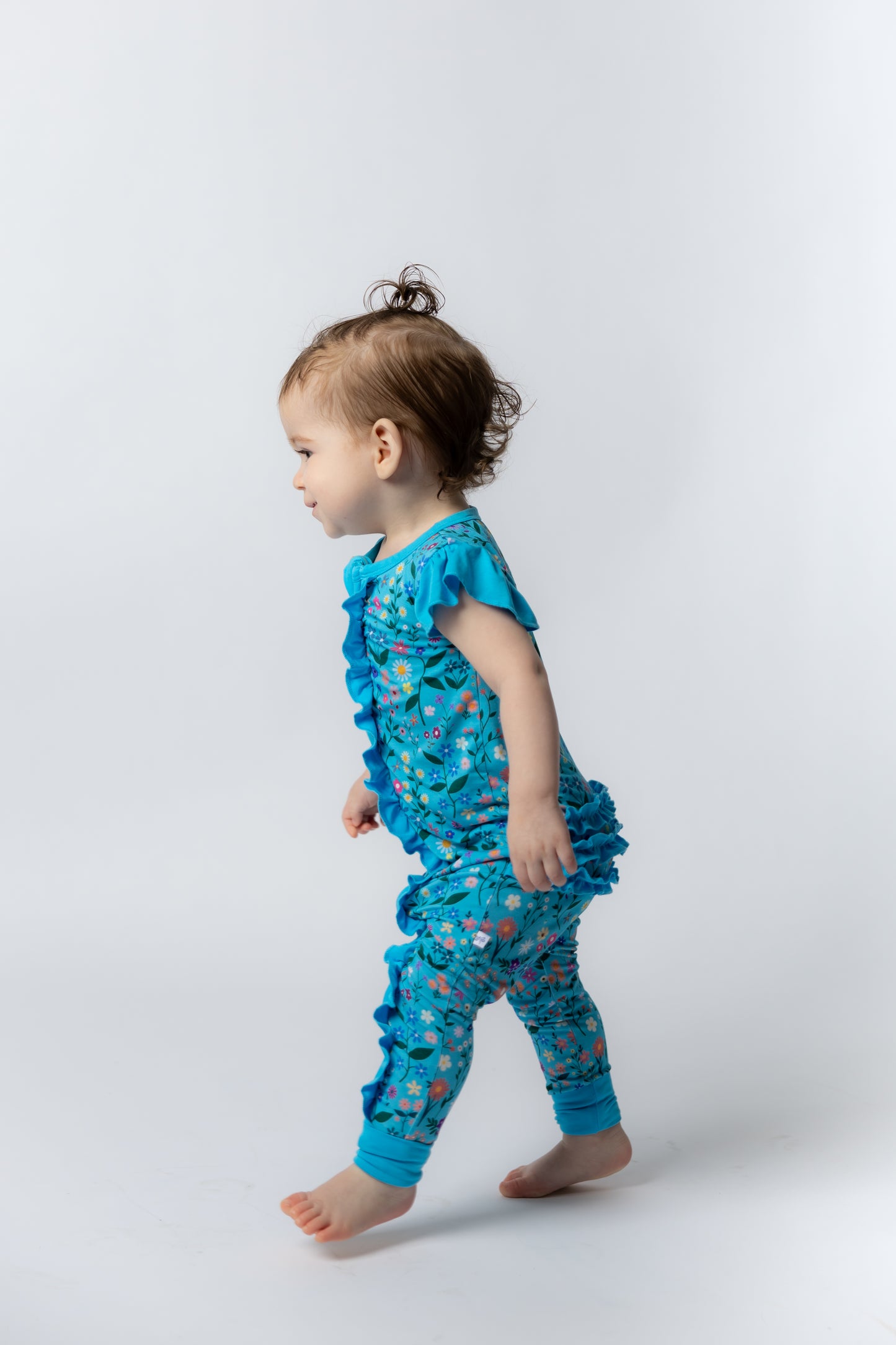 Wildflower Dreams Ruffle Sleeve Romper