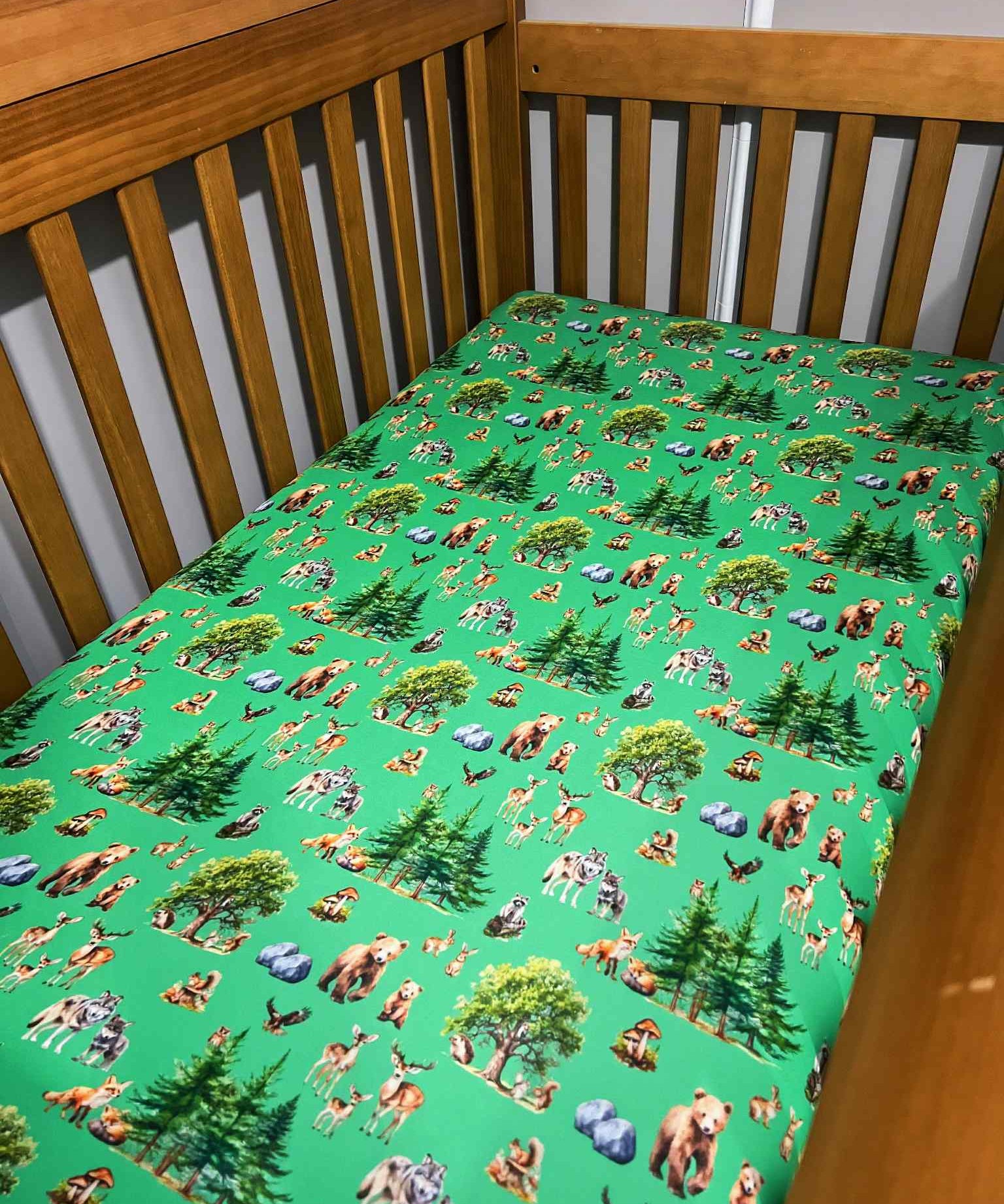 Woodland Way Crib Sheet