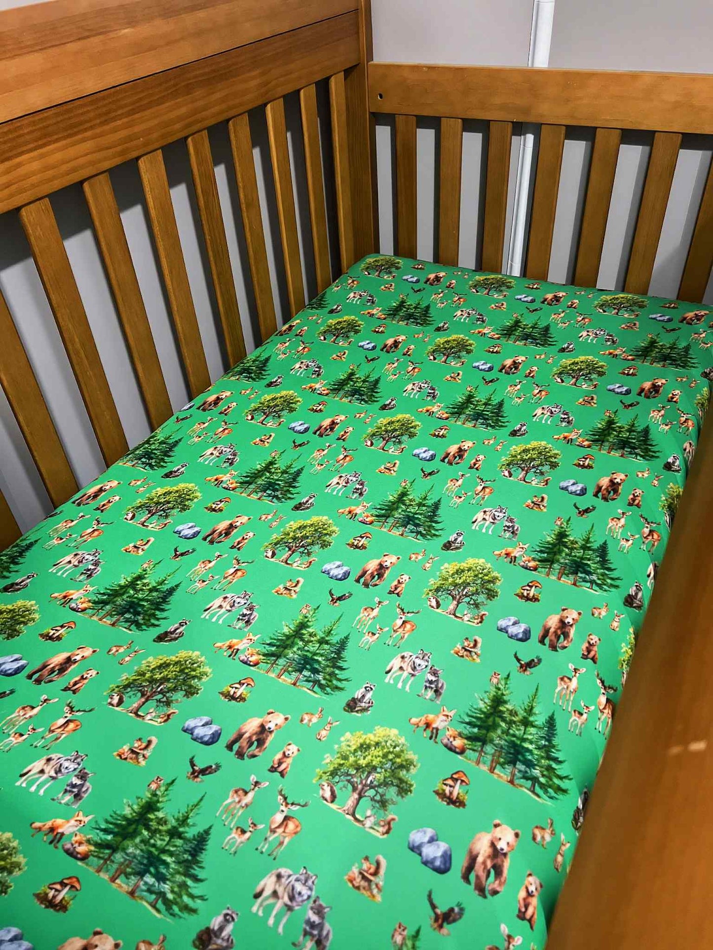 Woodland Way Crib Sheet