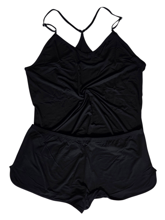 Luxe Noir Cami and Short Set