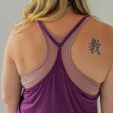 Plum Racerback Chemise