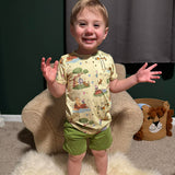 Oh Bother, Its Spring Pocket T-Shirt and Shorts Set