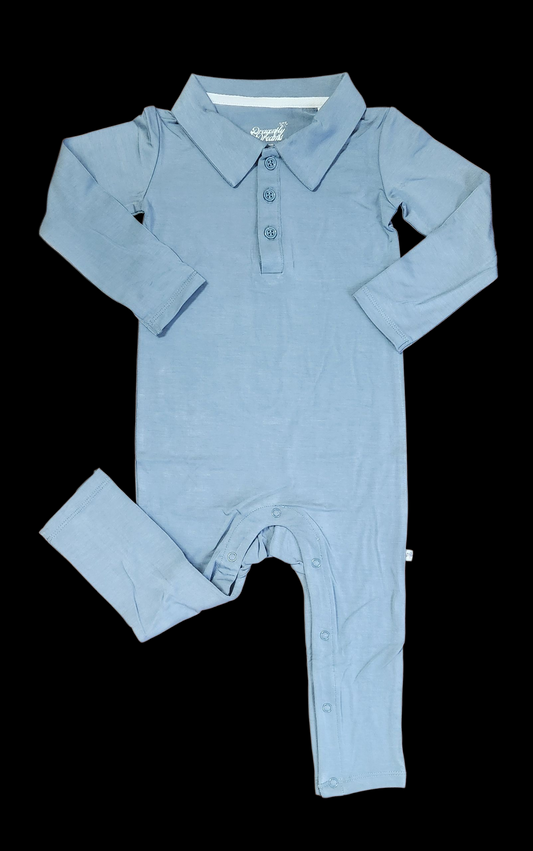 Winter Whimsy Coordinating Polo Romper