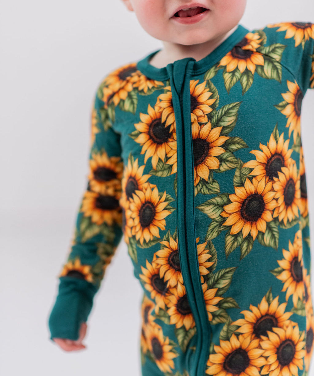 Juniper Sunflower Meadow Convertible Zip-Up