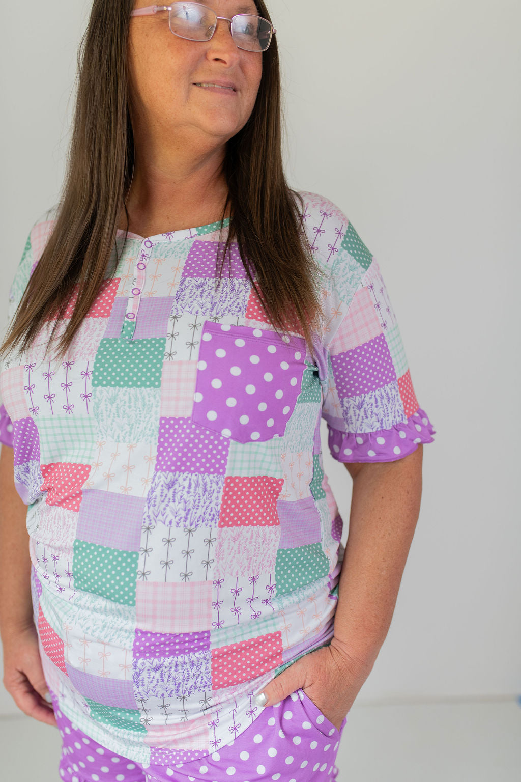 Darling Patchwork Women's Pajamas