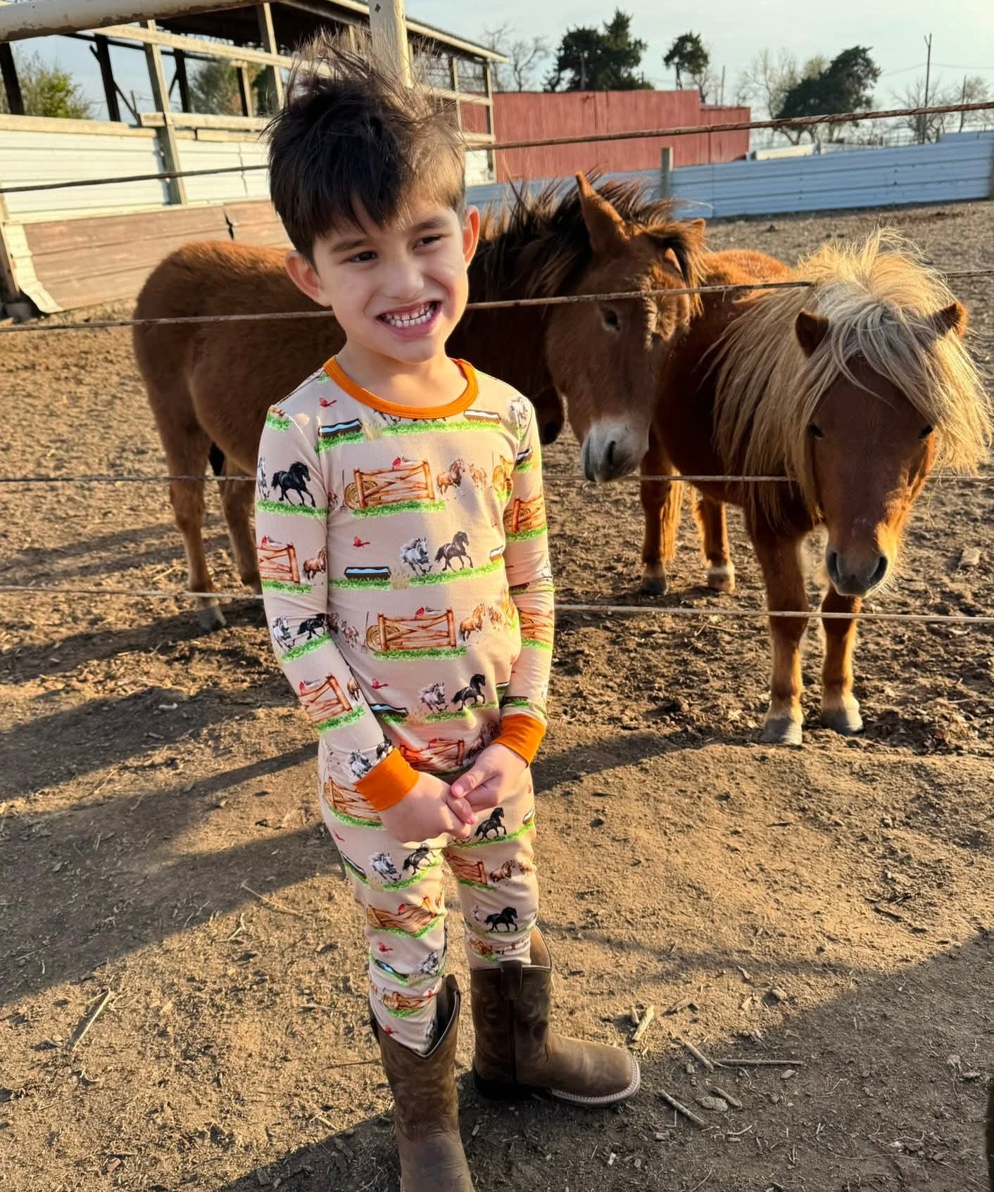 Pasture Pals 2 Piece Pajama Set