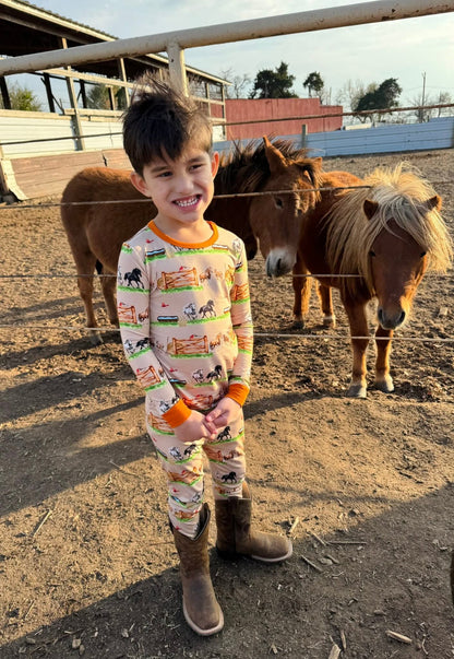 Pasture Pals 2 Piece Pajama Set