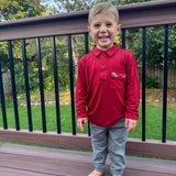Crimson Tartan Polo Shirt