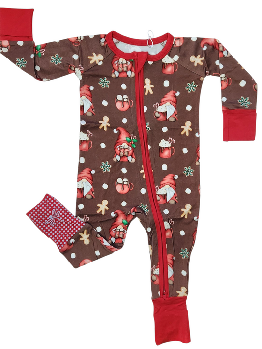 I'll Be Gnome For Christmas Convertible Zip-Up