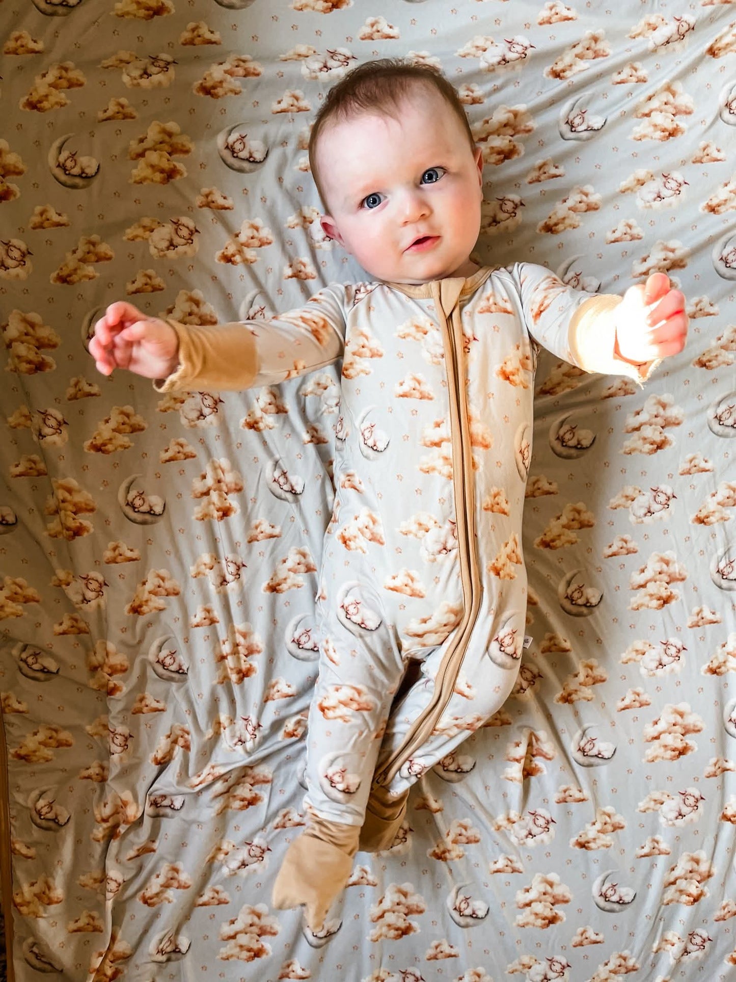 Sheep Lullaby Convertible Zip-Up