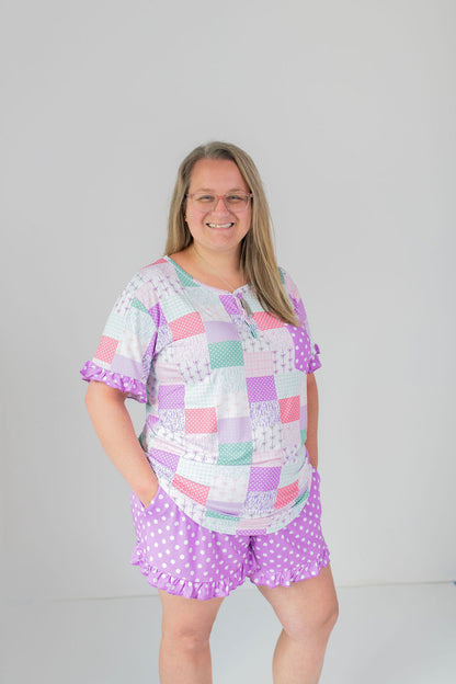 Darling Patchwork Women's Pajamas