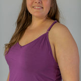 Plum Cami and Short Set