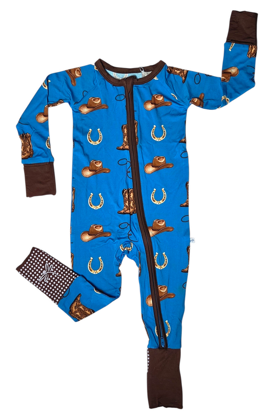 Boots and Lasso Convertible Zip-Up