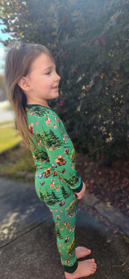 Woodland Way 2 Piece Pajama Set