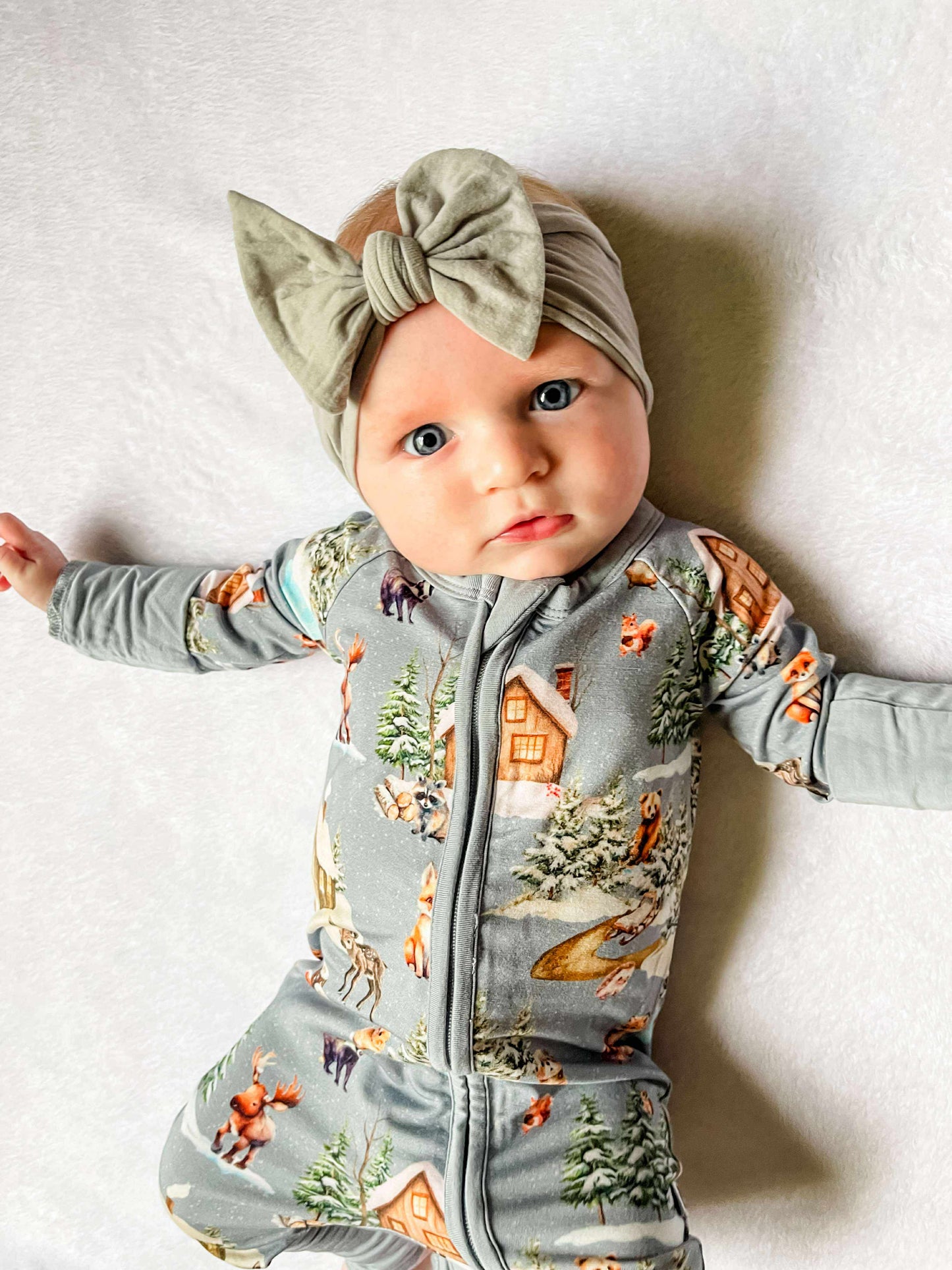 Winter Woodland Convertible Zip-Up