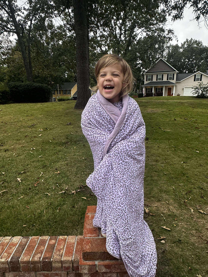 Prowl In Pink 2.5 Tog Quilted Blanket