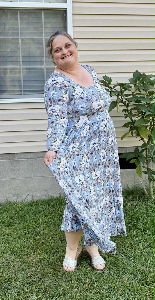 Winter Whimsy Women's Midi Dress