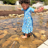 God Says I Am Twirl Dress with Pockets & Shorts Set