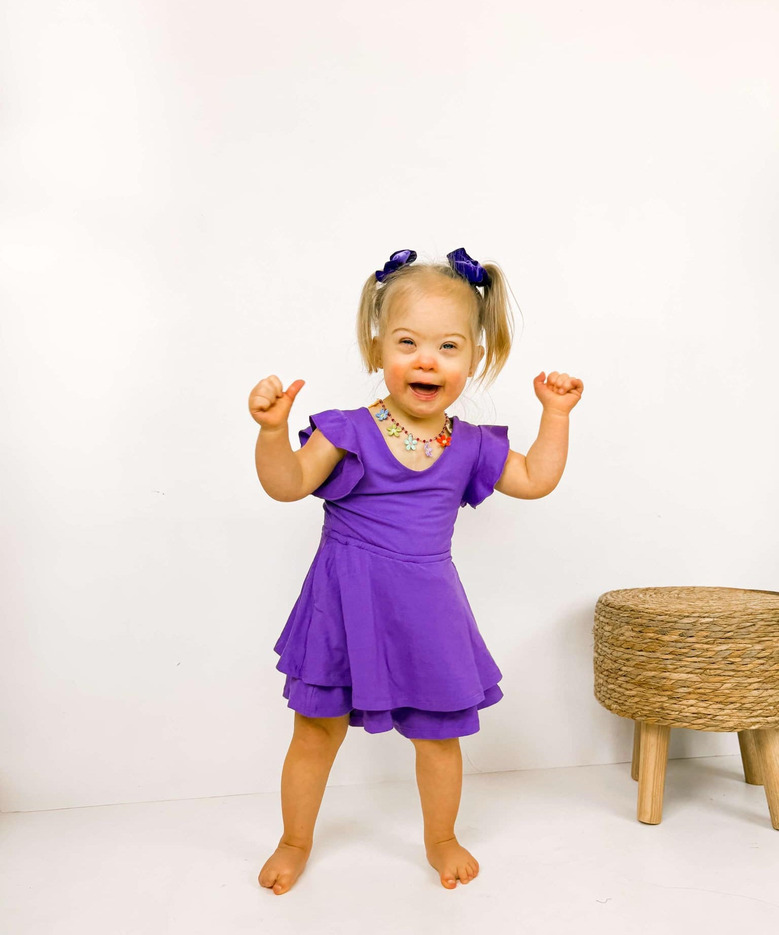 Amethyst Skort Romper