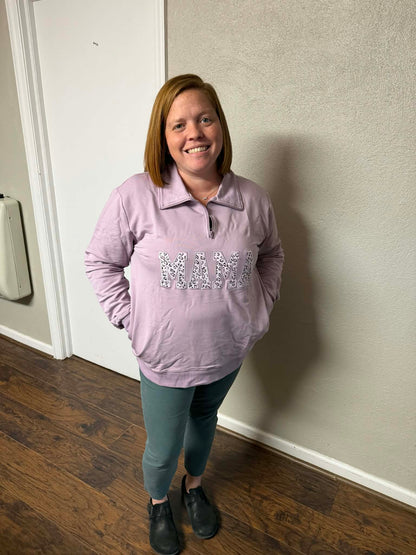 Prowl in Pink Quarter Zip Pullover