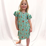Bunny Tails and Carrot Trails Children's Gown