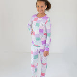 Darling Patchwork 2 Piece Pajama Set