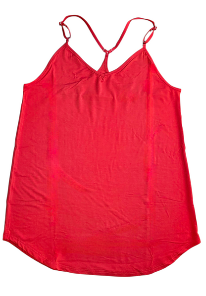 Scarlet Racerback Chemise