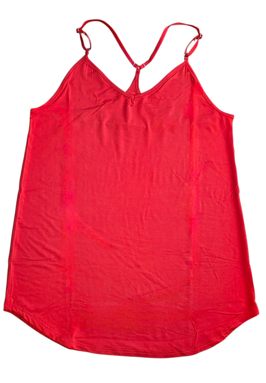 Scarlet Racerback Chemise