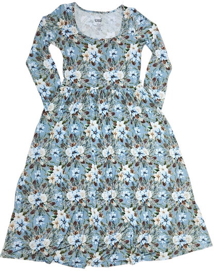 Winter Whimsy Women's Midi Dress