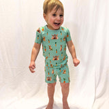 Bunny Tails and Carrot Trails 2 Piece Pajama Set