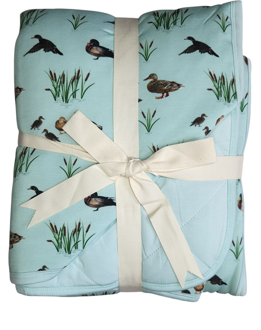 We Flock Together 2.5 Tog Quilted Blanket