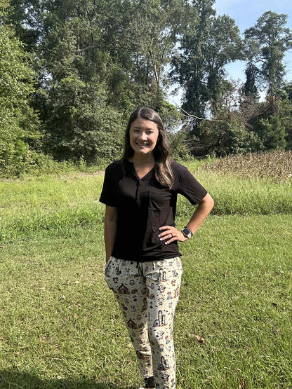 Boo At The Farm Women's Pajamas