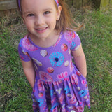 Too Sweet Twirl Dress with Pockets & Shorts Set Siblings