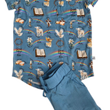 God Says I Am Pocket T-Shirt and Short Set