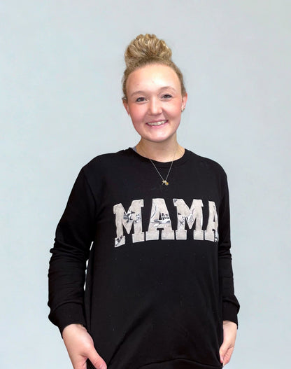 Love On The Go Mama Crew Neck
